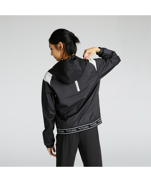 PUMA（プーマ）の「PUMA プーマ ウィメンズ トレーニング FOUNDATION ブラッシュド トリコット ウ（ブルゾン・レディース・ブラック/グレー系その他・LARGE/MEDIUM/SMALL/X-LARGE）」の7枚目の写真