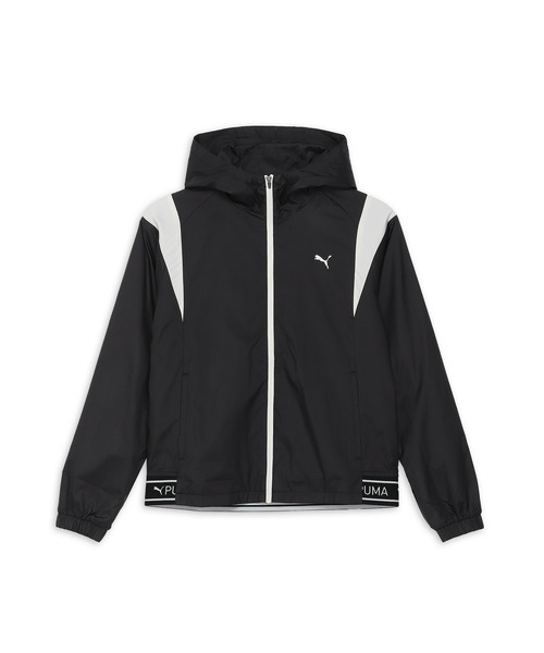 PUMA（プーマ）の「PUMA プーマ ウィメンズ トレーニング FOUNDATION ブラッシュド トリコット ウ（ブルゾン・レディース・ブラック/グレー系その他・LARGE/MEDIUM/SMALL/X-LARGE）」の9枚目の写真