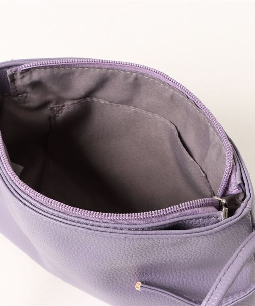 salle de bal（サルデバル）の「エコレザー ミニ ショルダーバッグ SDI 622 08812347（ショルダーバッグ・レディース・グレイッシュベージュ/グレー/ラベンダー/シルバー/ブラック・FREE）」の9枚目の写真