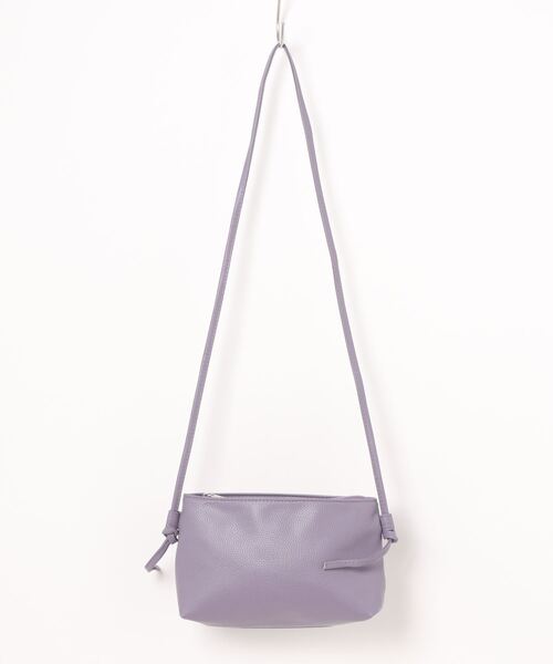 salle de bal（サルデバル）の「エコレザー ミニ ショルダーバッグ SDI 622 08812347（ショルダーバッグ・レディース・グレイッシュベージュ/グレー/ラベンダー/シルバー/ブラック・FREE）」の14枚目の写真