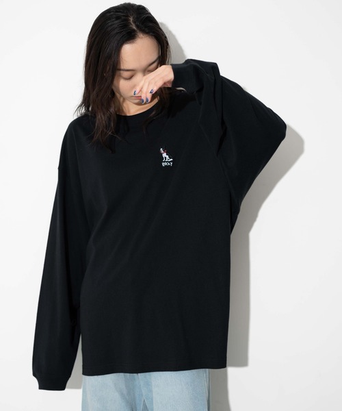 WEGO（ウィゴー）の「WEGO/アニマルワンポイントT（Tシャツ/カットソー・メンズ・ブラック/ダークグリーン/ホワイト系その他/ホワイト・MEDIUM/LARGE）」の4枚目の写真