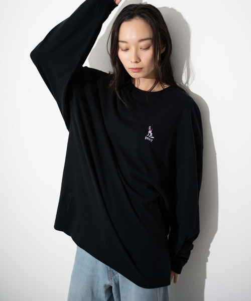 WEGO（ウィゴー）の「WEGO/アニマルワンポイントT（Tシャツ/カットソー・メンズ・ブラック/ダークグリーン/ホワイト系その他/ホワイト・MEDIUM/LARGE）」の12枚目の写真