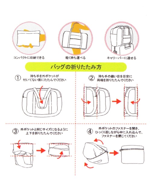 FOUND GOOD（ファウンドグッド）の「キャリーオントート（ボストンバッグ・メンズ・パープル/ネイビー/ブラウン/オレンジ/グリーン/ピンク系/ブルー系・フリー/FREE）」の14枚目の写真