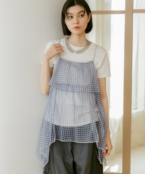 niko and...（ニコアンド）の「ビーズ襟ネックレス（ネックレス・レディース・グレー/ブラック・0）」の5枚目の写真