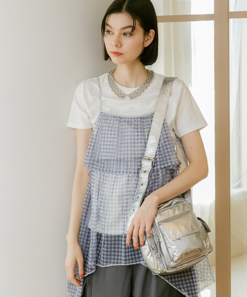 niko and...（ニコアンド）の「ビーズ襟ネックレス（ネックレス・レディース・グレー/ブラック・0）」の6枚目の写真