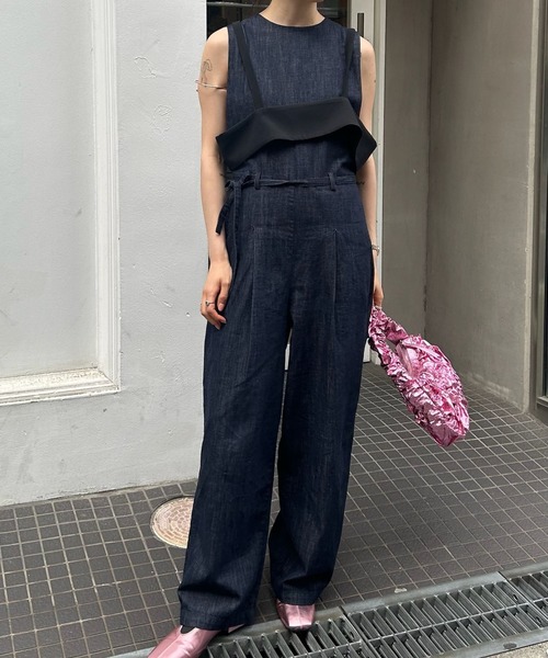 SANSeLF(サンセルフ)の「オーバーサイズビスチェ【SANSeLF】sanw24a027(ベスト・レディース・ブラック・FREE)」の22枚目の写真