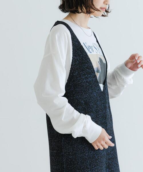 セール】チュニックラメニットベスト（ニット/セーター）｜URBAN