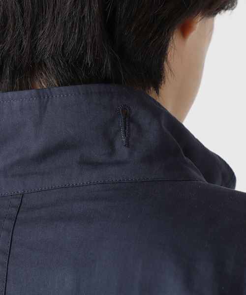 B.C STOCK（ベーセーストック）の「コットンナイロン ショートモッズコート（モッズコート・メンズ・アイボリー/グレー/ブラウン/ネイビー・MEDIUM/LARGE）」の16枚目の写真