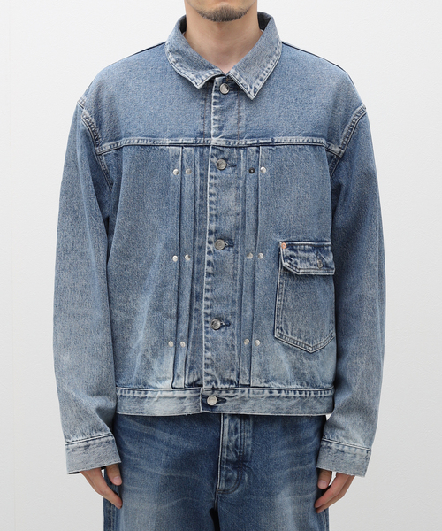 ジャケット・アウター TANAKA / NEW CLASSIC JEAN JACKET L セール】TANAKA / タナカ NEW CLASSIC JEAN JACKET（デニムジャケット
