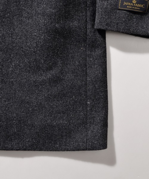 SHIPS JET BLUE（シップスジェットブルー）の「SHIPS JET BLUE: チェスターコート 15FW■（チェスターコート・メンズ・キャメル/ネイビー/チャコールグレー/オリーブ・SMALL/LARGE/MEDIUM/X-LARGE）」の16枚目の写真