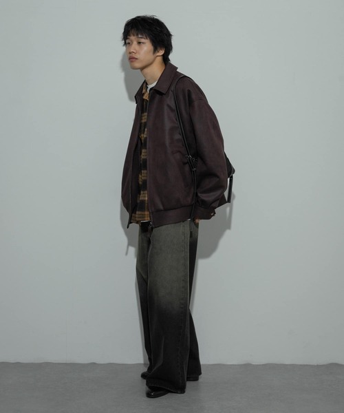 GIUNON suede touch jacket / スエードタッチジャケット GIUNON suede touch jacket スエードタッチジャケット