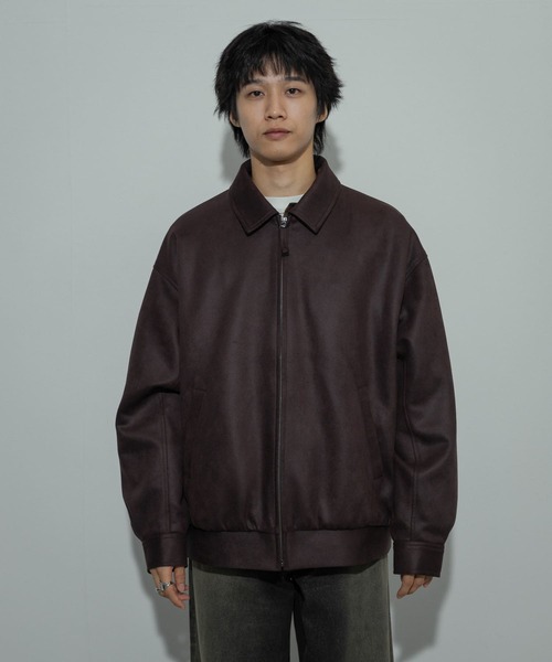 SCENERITY::ブルゾン[RESALE] セール】ラインドッツZIPブルゾン（ブルゾン）｜JUNRED（ジュン