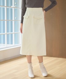 Feroux | 【洗える】フラップポケット スカート(スカート)