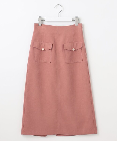 Feroux（フェルゥ）の「【洗える】フラップポケット スカート（スカート・レディース・ピンク系/ダークブラウン系/アイボリー系・1/2）」の21枚目の写真