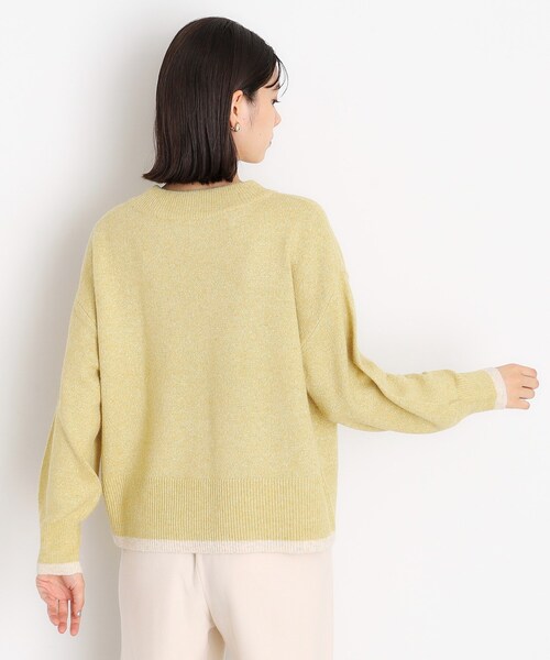 THE SHOP TK （ザ ショップ ティーケー ）の「◆【5カラー展開/洗えるニット】ミックスメランジ×ラメニット（ニット/セーター・レディース・ライトグレー/グリーン/ピンク系/イエロー/ブラック・12/13）」の21枚目の写真