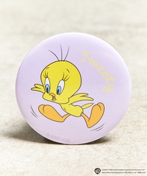 FLAPPER(フラッパー)のFLAPPER フラッパー:LOONEY TUNES TWEETY缶バッチミラー(手鏡/メイクミラー)