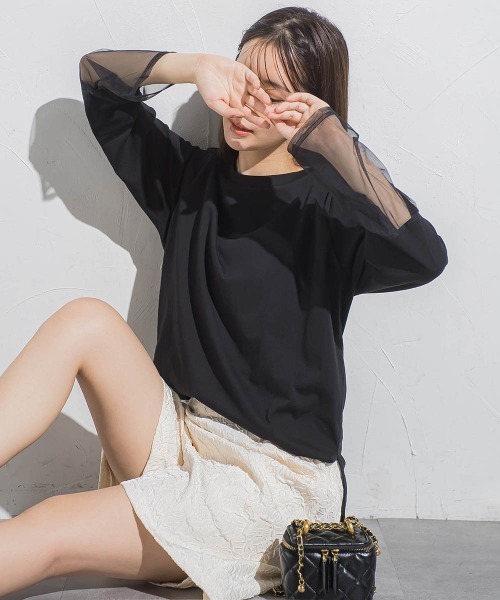 VICKY(ビッキー)の「ふくれジャガードショートパンツ≪手洗い可能≫(その他パンツ・レディース・オフホワイト/ブラック/ベージュ/グリーン・M)」の7枚目の写真