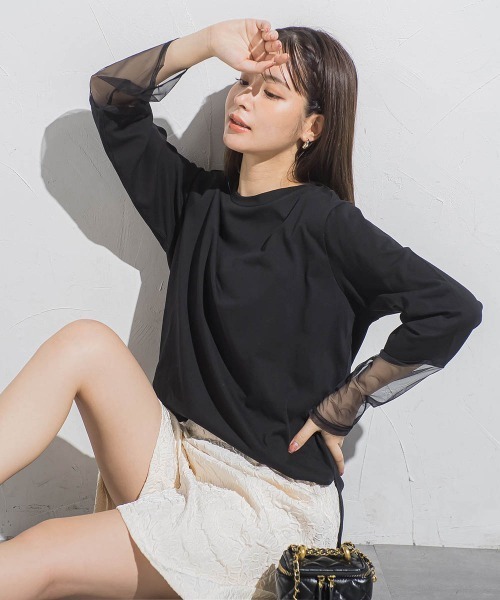 VICKY(ビッキー)の「ふくれジャガードショートパンツ≪手洗い可能≫(その他パンツ・レディース・オフホワイト/ブラック/ベージュ/グリーン・M)」の8枚目の写真