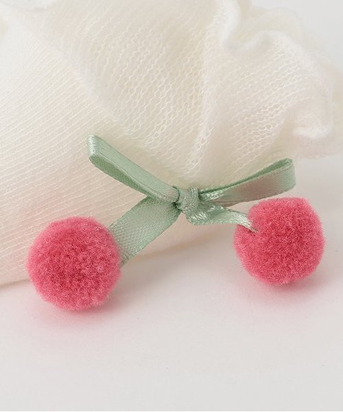 petit main（プティマイン）の「アソートモチーフカップソックス（ベビーシューズ/ベビーソックス・キッズ・アイボリー/ライトピンク/オフホワイト・9-11cm/11-13cm）」の8枚目の写真