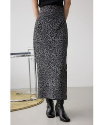 AZUL by moussy | レオパードジャガードタイトスカート(スカート)