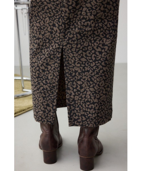 AZUL by moussy（アズールバイマウジー）の「レオパードジャガードタイトスカート（スカート・レディース・ブラック系その他/ブラウン系その他・SMALL/MEDIUM）」の22枚目の写真
