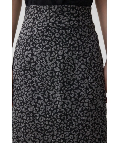 AZUL by moussy（アズールバイマウジー）の「レオパードジャガードタイトスカート（スカート・レディース・ブラック系その他/ブラウン系その他・SMALL/MEDIUM）」の9枚目の写真