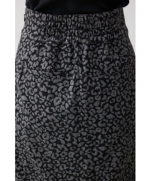 AZUL by moussy（アズールバイマウジー）の「レオパードジャガードタイトスカート（スカート・レディース・ブラック系その他/ブラウン系その他・SMALL/MEDIUM）」の10枚目の写真