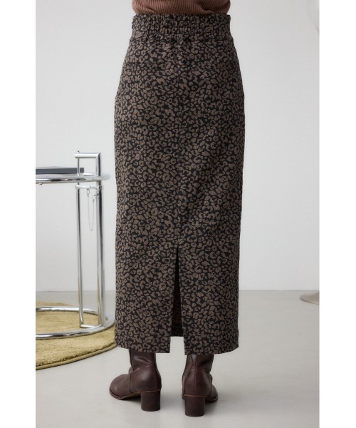 AZUL by moussy（アズールバイマウジー）の「レオパードジャガードタイトスカート（スカート・レディース・ブラック系その他/ブラウン系その他・SMALL/MEDIUM）」の18枚目の写真