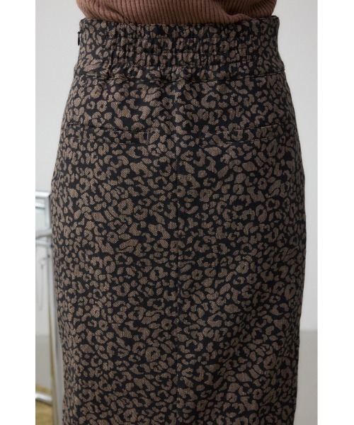 AZUL by moussy（アズールバイマウジー）の「レオパードジャガードタイトスカート（スカート・レディース・ブラック系その他/ブラウン系その他・SMALL/MEDIUM）」の20枚目の写真