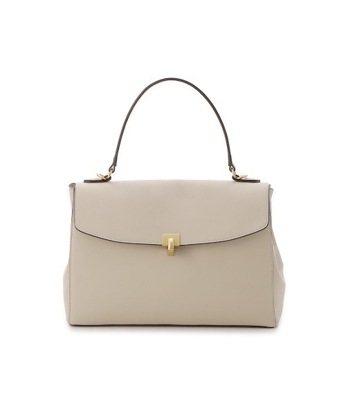 Mila Owen（ミラオーウェン）の「スクエアハンド＆ショルダーバッグ（ハンドバッグ・レディース・キャメル/アイボリー/ブラック・FREE）」の10枚目の写真