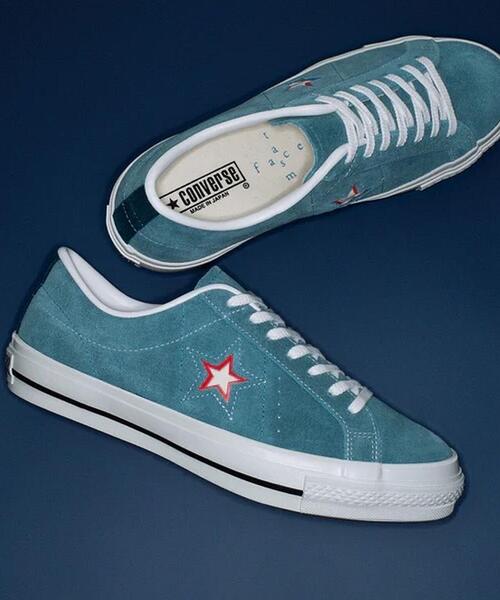 FACETASM（ファセッタズム）の「FACETASM x CONVERSE /ファセッタズム×コンバース/ONE STAR J SUEDE / FC（スニーカー・メンズ・ブルー・26/27/28）」の7枚目の写真