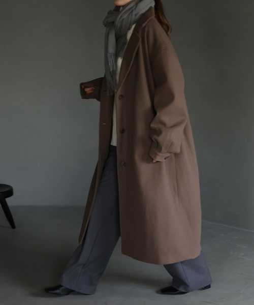 一度着用　ほぼ新品 チェスターコート セール】チェスターコート/MO33C01-1（チェスターコート）｜MISCH