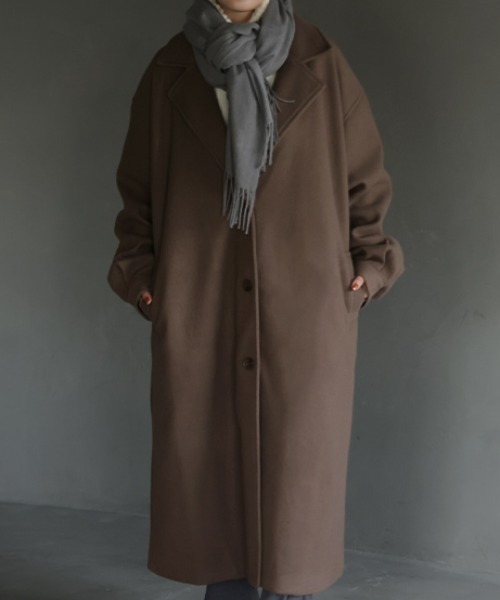 ぽわん袖チェスターコート（チェスターコート）｜HUG.U（ハグユー）の