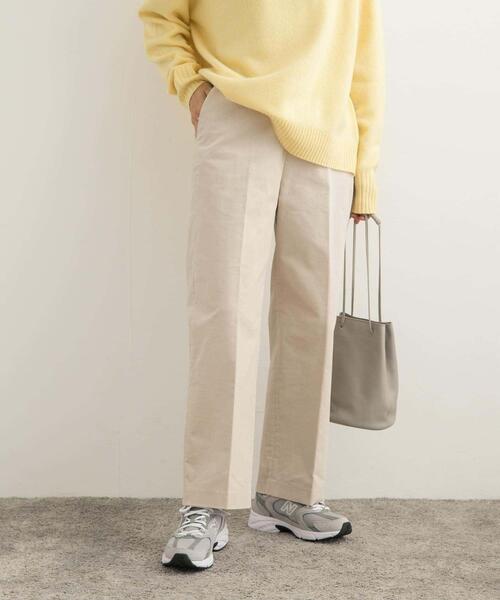 URBAN RESEARCH DOORS(アーバンリサーチドアーズ)の「『UR TECH』コーデュロイトラウザーパンツ(その他パンツ・レディース・ブラック系その他/カーキ/アイボリー・MEDIUM/SMALL)」の18枚目の写真