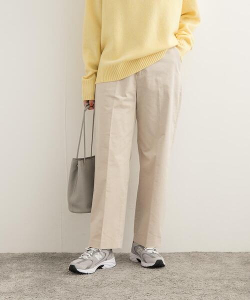 URBAN RESEARCH DOORS(アーバンリサーチドアーズ)の「『UR TECH』コーデュロイトラウザーパンツ(その他パンツ・レディース・ブラック系その他/カーキ/アイボリー・MEDIUM/SMALL)」の19枚目の写真