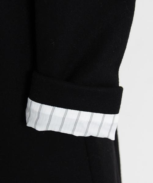 BEAUTY&YOUTH UNITED ARROWS（ビューティーアンドユースユナイテッドアローズ）の「【WEB限定】by ※∵LODENチェスターコート◆（チェスターコート・レディース・ブラック/モカ/ベージュ・MEDIUM/SMALL）」の4枚目の写真