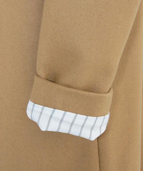 BEAUTY&YOUTH UNITED ARROWS（ビューティーアンドユースユナイテッドアローズ）の「【WEB限定】by ※∵LODENチェスターコート◆（チェスターコート・レディース・ブラック/モカ/ベージュ・MEDIUM/SMALL）」の5枚目の写真