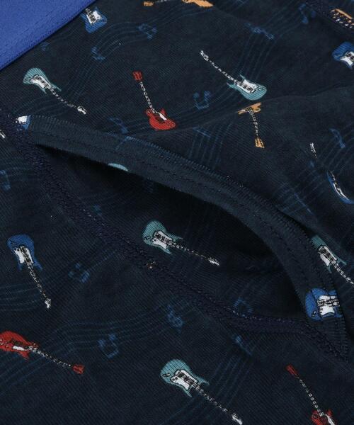 TAKEO KIKUCHI（タケオキクチ）の「ギターモチーフプリント ボクサーパンツ（ボクサーパンツ・メンズ・ネイビー/レッド系1・03/02）」の10枚目の写真