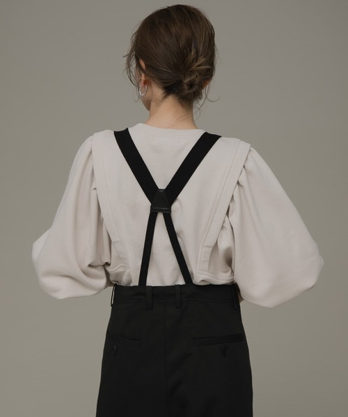 URBAN RESEARCH Sonny Label（アーバンリサーチサニーレーベル）の「ギャザードルマンスウェット（スウェット・レディース・カーキ/ブラック/ホワイト系その他・FREE）」の21枚目の写真