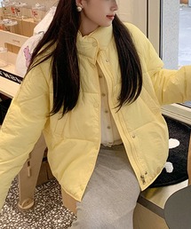 ショート丈中綿ブルゾン