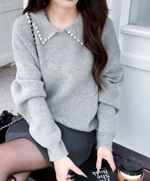 marry me ホワイト パール装飾 長袖トップス 楽天市場】【20%OFFセール】 marie claire bis マリクレール