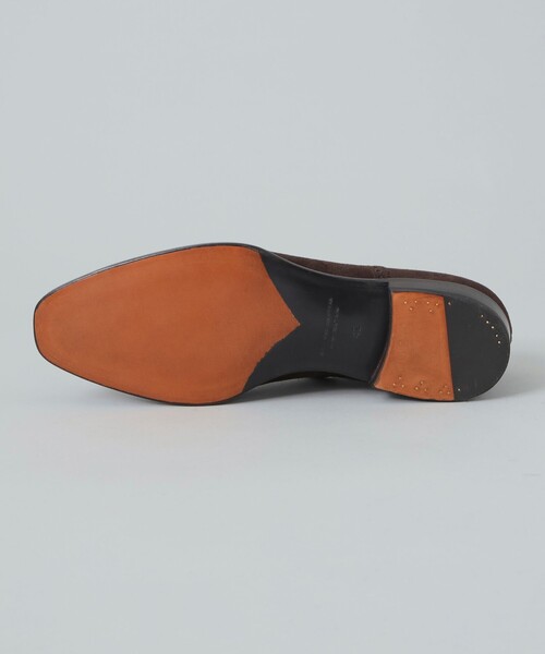 BRILLA per il gusto（ブリッラペルイルグースト）の「【別注】POLPETTA / LUSSO スエード クォーターブローグ シューズ（ドレスシューズ・メンズ・ダークブラウン・40.5/38.5）」の6枚目の写真