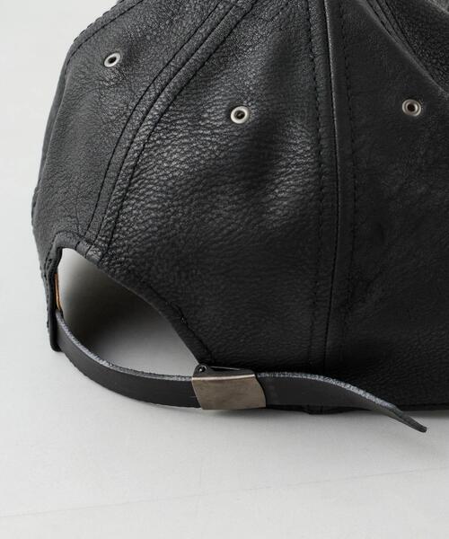 POTEN(ポテン)の「POTEN/LEATHER(キャップ・メンズ・ブラック/ブラウン・FREE)」の12枚目の写真