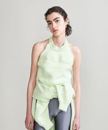 H beauty&youth コットンナイロンリリヤーンホルターネックニット 89536516_28_d_215.jpg