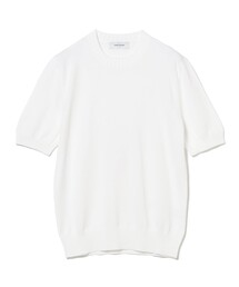 Gran Sasso（グランサッソ）の「GRAN SASSO / 14ゲージ コットン クルーネック ニット（Tシャツ/カットソー）」