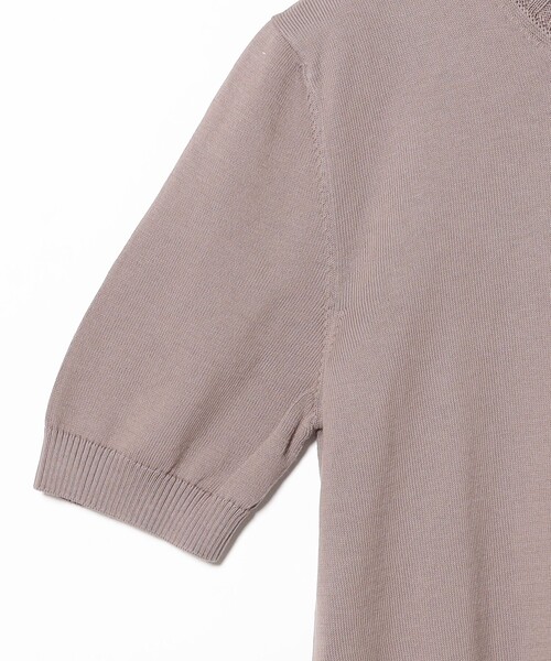 Gran Sasso(グランサッソ)の「GRAN SASSO / 14ゲージ コットン クルーネック ニット(Tシャツ/カットソー・メンズ・ホワイト/カーキ/ネイビー・44/46/48/50/52)」の9枚目の写真