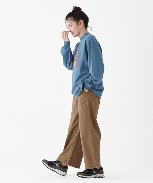 KRIFF MAYER Lady's Collection(クリフメイヤーレディースコレクション)の「クリフラビットロンT(Tシャツ/カットソー・レディース・ライトグリーン/カラフル/ブラック/オフホワイト/ブルー・MEDIUM/LARGE)」の17枚目の写真