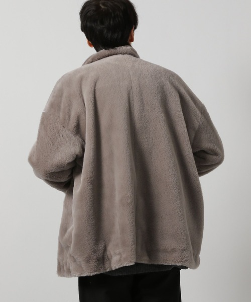 LAKOLE（ラコレ）の「ファーステンブルゾン/152732（ブルゾン・メンズ・ブルー/アイボリー/ブラック・LARGE/MEDIUM）」の10枚目の写真