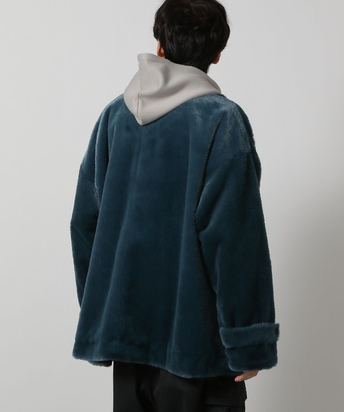 LAKOLE（ラコレ）の「ファーステンブルゾン/152732（ブルゾン・メンズ・ブルー/アイボリー/ブラック・LARGE/MEDIUM）」の15枚目の写真