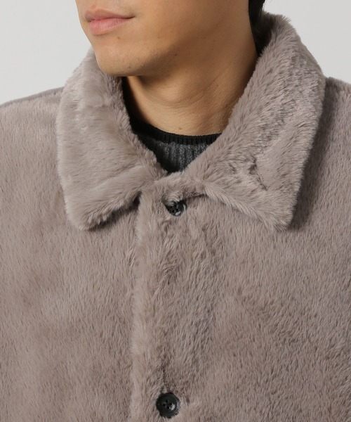 LAKOLE（ラコレ）の「ファーステンブルゾン/152732（ブルゾン・メンズ・ブルー/アイボリー/ブラック・LARGE/MEDIUM）」の19枚目の写真